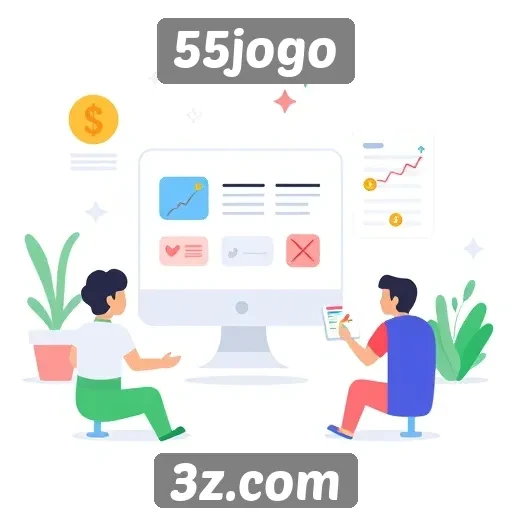 Plataforma 55jogo se destaca pela interface amigável