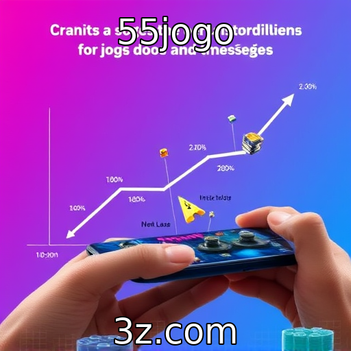 Crescimento do mercado de jogos móveis em 2025