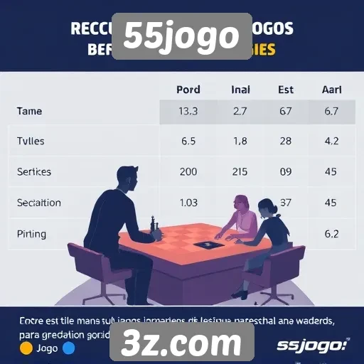 Comparativo entre jogos de estratégia e ação no 55jogo