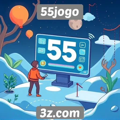 Experiência do usuário na plataforma 55jogo