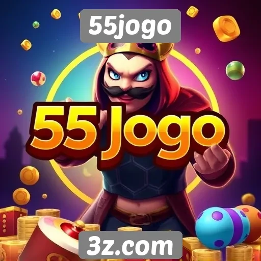 Variedade de jogos disponíveis no 55jogo